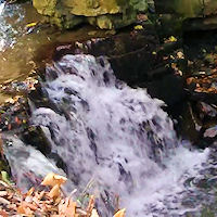 Malenovice: Satina waterfalls