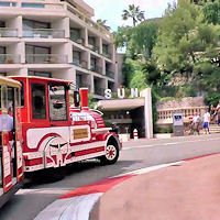 Monaco: mini train