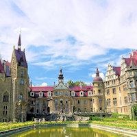Moszna - zamek